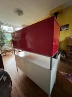 ikea lockerkast rood en wit, Huis en Inrichting, Kasten | Lockerkasten, Ophalen, Gebruikt