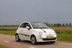 Fiat 500 1.4 met nieuwe APK!, Auto's, Fiat, Voorwielaandrijving, Beige, 4 cilinders, 4 stoelen