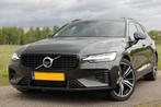 Volvo V60 T8 AWD Twin Engine R-Design,Panodak,360cam,Head UP, Auto's, Volvo, Te koop, Zilver of Grijs, 5 stoelen, Emergency brake assist