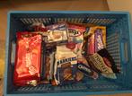 Grote krat met véél snoep en chocolade, Diversen, Levensmiddelen, Ophalen of Verzenden