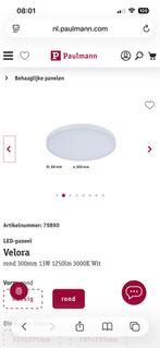 Paulmann Velora Plafonnière - 3 stuks Nieuw!, Ophalen of Verzenden, Nieuw, Metaal, Modern