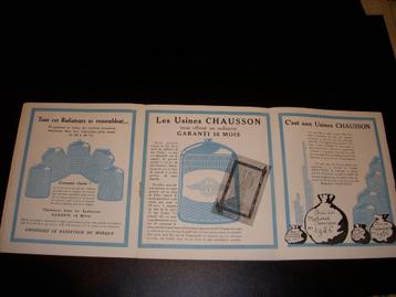 Bijzondere folder van een Franse Radiateur fabriek uit 1926 beschikbaar voor biedingen
