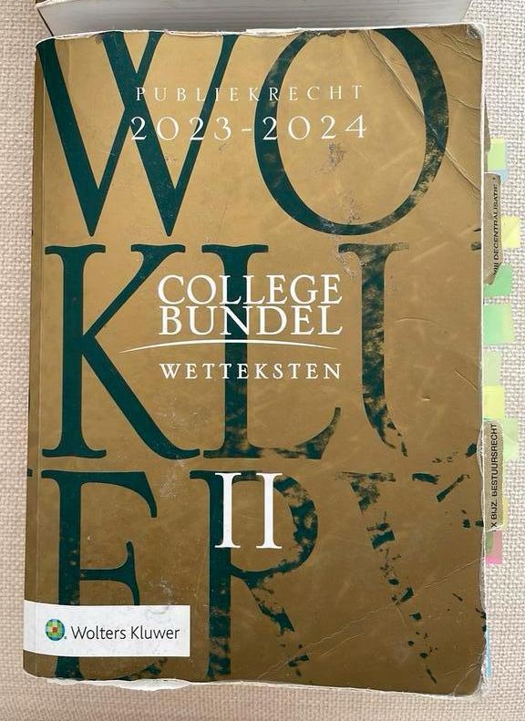 Collegebundel 2023-2024, Boeken, Wetenschap, Gelezen, Ophalen of Verzenden