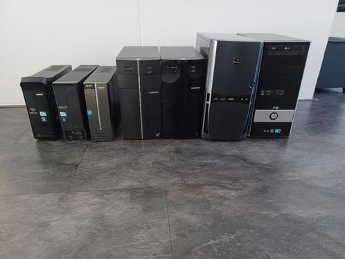 TE KOOP Desktop Pc's 7 stuk, Computers en Software, Desktop Pc's, Gebruikt, HDD, 8 GB, Ophalen