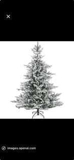 Kunstkerstboom met sneeuw.  180 cm, Ophalen, Zo goed als nieuw