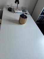 Witte ikea bureau met 2 stoelen, Huis en Inrichting, Ophalen of Verzenden, Zo goed als nieuw