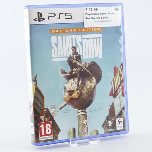 Playstation 5 Game: Saints Row Day One Edition, Spelcomputers en Games, Games | Sony PlayStation 5, Zo goed als nieuw