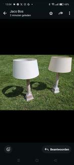 Twee mooie lampen, Huis en Inrichting, Lampen | Lampenkappen, Ophalen, Zo goed als nieuw, Rond