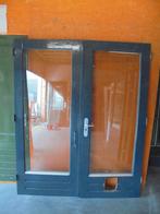 Openslaande tuindeuren dubbelglas, 174 x 211,5 (nr. AM175A), Doe-het-zelf en Verbouw, Deuren en Horren, Ophalen, 120 cm of meer