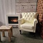 Chesterfield Southfolk Fauteuil - Vanille // NIEUW!, Antiek en Kunst, Ophalen