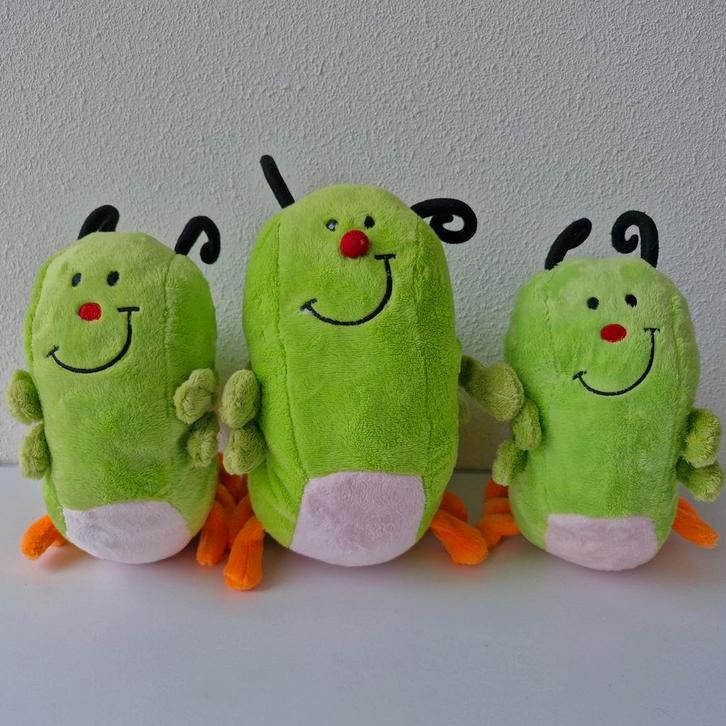 3x Rupsje NooitGenoeg knuffel familie, Kinderen en Baby's, Speelgoed | Knuffels en Pluche, Zo goed als nieuw, Overige typen, Ophalen of Verzenden