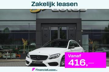 Mercedes-Benz C-klasse C200 AMG 184pk Panoramadak Burmester  beschikbaar voor biedingen