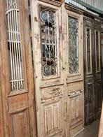 ANTIEKE DUBBELE DEUR 122 X 250 CM, Ophalen of Verzenden