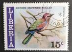 LIBERIA - inheemse vogel 1977, Ophalen of Verzenden, Overige landen, Gestempeld