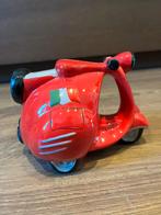 Italiaans scooter spaarpot., Ophalen of Verzenden, Nieuw, Steen, Aardewerk of Keramiek, Dier