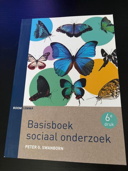 Basisboek sociaal onderzoek - Swanborn, Boeken, Studieboeken en Cursussen, Zo goed als nieuw, HBO, Gamma, Ophalen of Verzenden