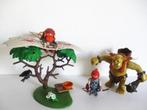 playmobil Trol met dwerg en dwergzweefvlieger in boom, Ophalen of Verzenden, Zo goed als nieuw, Complete set