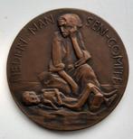 Penning Nansen Comite Lambertus Zijl Chris van der Hoef 1923, Ophalen of Verzenden, Brons