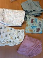 5x hoeslaken ledikant, Gebruikt, Jongetje of Meisje, Ophalen of Verzenden, Wit