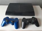 Playstation 3, Spelcomputers en Games, Spelcomputers | Sony PlayStation 3, Ophalen, Gebruikt, Met 2 controllers, Slim