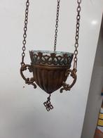 14437)  antieke messing Godslamp  kompleet, Antiek en Kunst, Ophalen of Verzenden