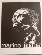 Lino portret Marino Marini, Antiek en Kunst, Kunst | Litho's en Zeefdrukken, Verzenden