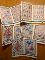 5 DMC Borduurpatronen Miniboekjes - Vintage borduren, Ophalen of Verzenden, Gebruikt, Handborduren, Patroon