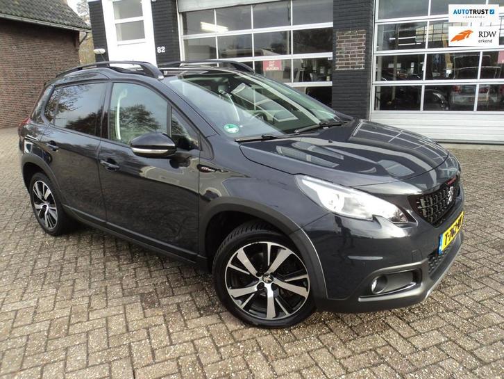 Peugeot 2008 1.2 PureTech GT- Panodak Stoelverwarming, Auto's, Peugeot, Bedrijf, Te koop, ABS, Airbags, Airconditioning, Bluetooth