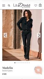 LaDress Madelin Stretch Jeans XL NIEUW, Zwart, Maat 46/48 (XL) of groter, Nieuw, Ophalen of Verzenden