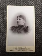 CDV, Vrouw, A. van Beurden, Tilburg, Carte de Visite 2, Verzamelen, Foto's en Prenten, Ophalen of Verzenden, Voor 1940, Gebruikt