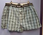Hugo Boss ondergoed: shorts boxer blauw geruit XXL nr 45112, Kleding | Heren, Ondergoed, Blauw, ., Hugo Boss, Ophalen of Verzenden