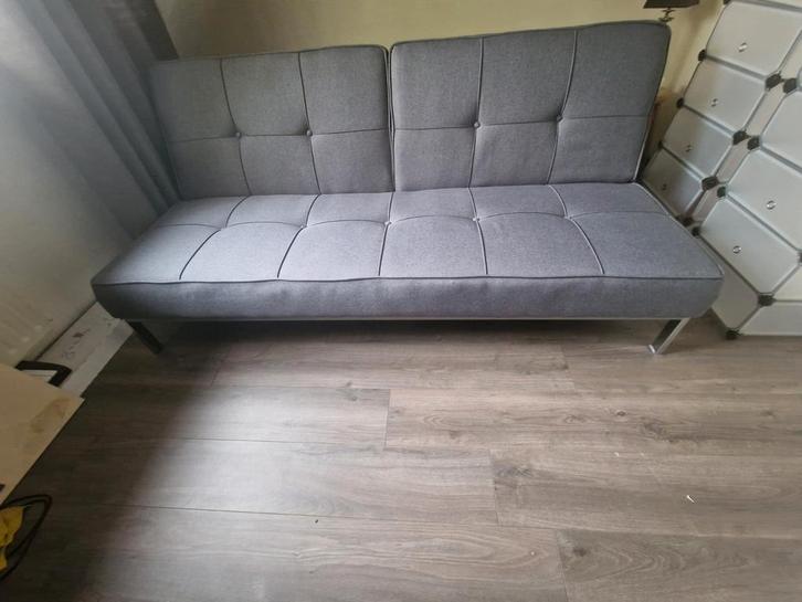Slaapbank Jysk Orevad - Comfortabel en praktisch!, Huis en Inrichting, Slaapkamer | Slaapbanken, Zo goed als nieuw, 120 cm, 200 cm