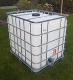 IBC container 1000L wit – gespoeld, Ophalen, Kunststof, -, Zo goed als nieuw