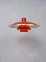 Louis Poulsen PH 4/3 hanglamp oranje, Huis en Inrichting, Lampen | Hanglampen, Gebruikt, Scandinavisch, Ophalen of Verzenden, Metaal