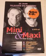 Mini & Maxi 35 jaar TV & Theater 5 dvd uitgave, Alle leeftijden, Ophalen, Zo goed als nieuw, Stand-up of Theatershow