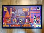 Shag Josh Agle schilderij kleurrijk print kunstdruk retro, Ophalen of Verzenden
