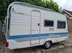 Hobby de Luxe Easy 400 kb 2001, Caravans en Kamperen, Caravans, Dwars-stapelbed, Hobby, Treinzit, Particulier