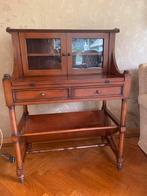 Antieke secretaire buro kersenhout perfecte staat, Ophalen, Zo goed als nieuw, Klassiek