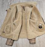 PME Legend 100% sheepskin zware leren lammycoat jas (XL), Bruin, ., Maat 56/58 (XL), Ophalen of Verzenden