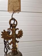 kroonluchter messing met 3 lampen, Ophalen of Verzenden, 'T Olde Gre-j, Info@toldegrej.nl, Endepoelstraat 20f Didam