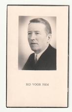 Willem ZIJLSTRA Mast Groningen 1884 - 1961 foto, Verzamelen, Bidprentjes en Rouwkaarten, Verzenden, Bidprentje