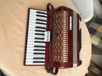 Barcarole accordeon, Muziek en Instrumenten, Accordeons, Gebruikt, 72-bas, Toetsaccordeon, Met riemen