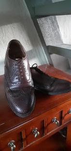 Van Lier bruine veterschoenen 40 ( 7,5), Ophalen of Verzenden, Zo goed als nieuw, Bruin