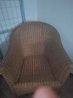 Rotan fauteuil, Huis en Inrichting, Fauteuils, Gebruikt, Minder dan 75 cm, Ophalen of Verzenden, 75 tot 100 cm