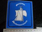 sticker maritiem hellevoetsluis logo, Verzamelen, Stickers, Verzenden, Zo goed als nieuw, Bedrijf of Vereniging