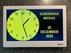 BBrain dementie klok basic analoog - Kalenderklok, Ophalen of Verzenden, Gebruikt