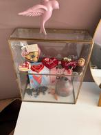 Glazen Jysk kastje, Minder dan 50 cm, Gebruikt, Ophalen of Verzenden, Glas