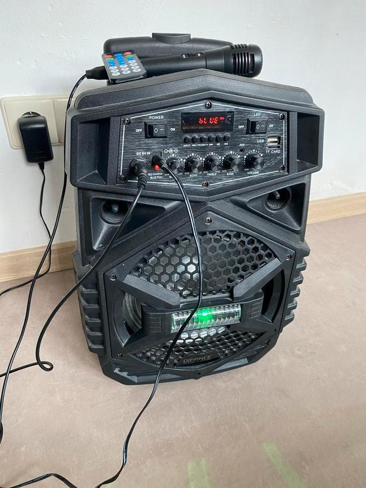 DIFRNCE TSP-1213 Party Speaker Zo Goed Als Nieuw, Audio, Tv en Foto, Luidsprekers, Zo goed als nieuw, Overige typen, Minder dan 60 watt