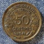 50 centimes Frankrijk 1941 [5929]  [PoMuNi], Postzegels en Munten, Munten | Europa | Niet-Euromunten, Frankrijk, Ophalen of Verzenden