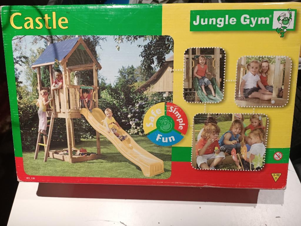 Jungle Gym Bouwpakket - Kasteel, NIEUW VASTE PRIJS, Ophalen of Verzenden, Nieuw